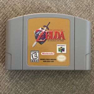Zelda Ocarina Of time n64